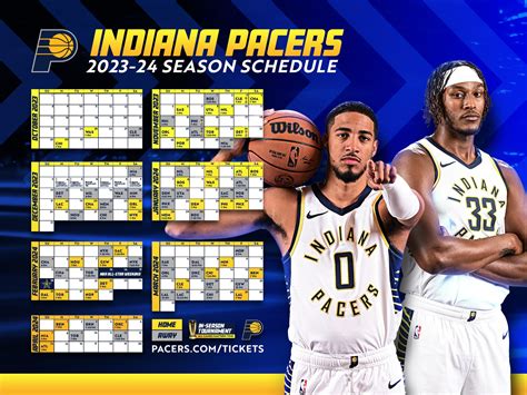 2023 24 indiana pacers schedule