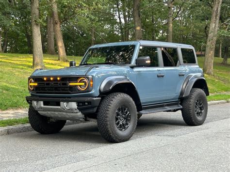 The powerful engine of the 2023 Ford Bronco Raptor