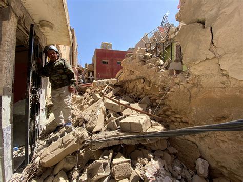 2023 bad damaged earthquake in morocco
