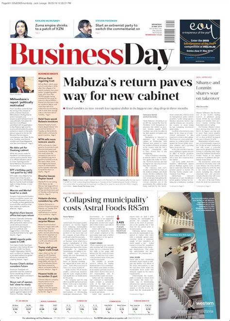 2023 business days in south africa