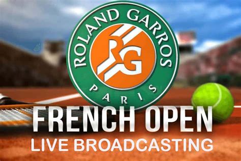 2023 french open tennis schedule live stream