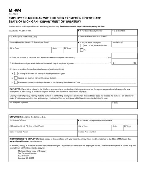 2023 michigan state tax form printable