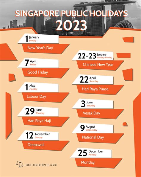 2023 singapore public holiday