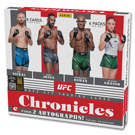 2023 ufc chronicles checklist