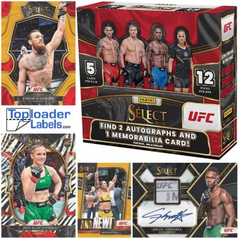 2023 ufc select checklist