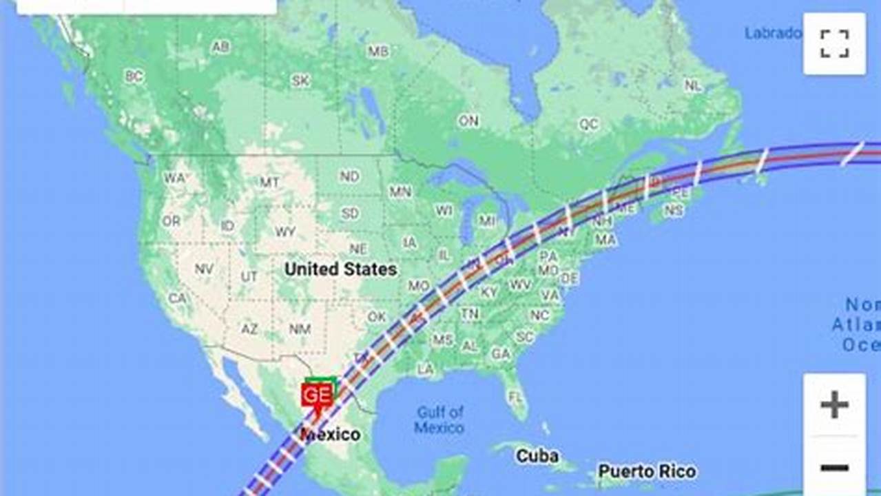 2024 Annular Eclipse Google Maps Street View 2024