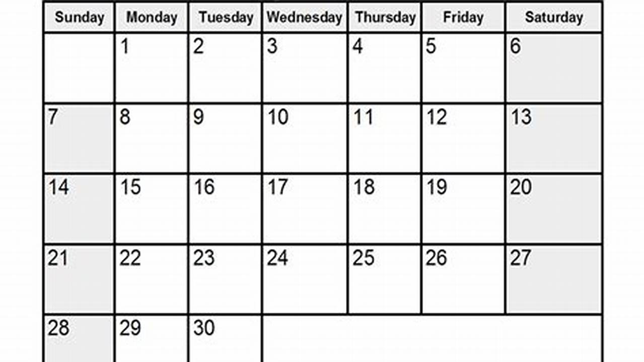 2024 April Calendar Printable Free Freebies