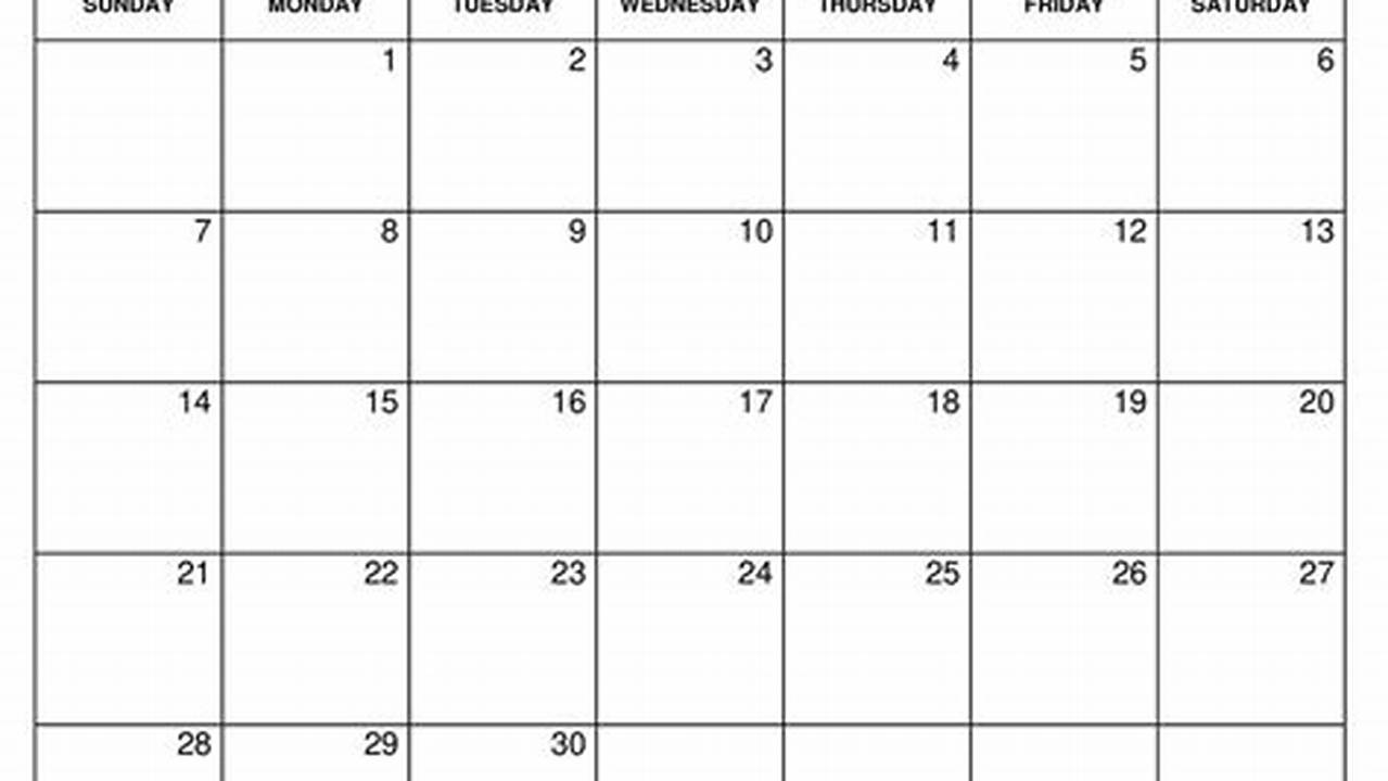 2024 April Calendar Printable Pdf Download Google