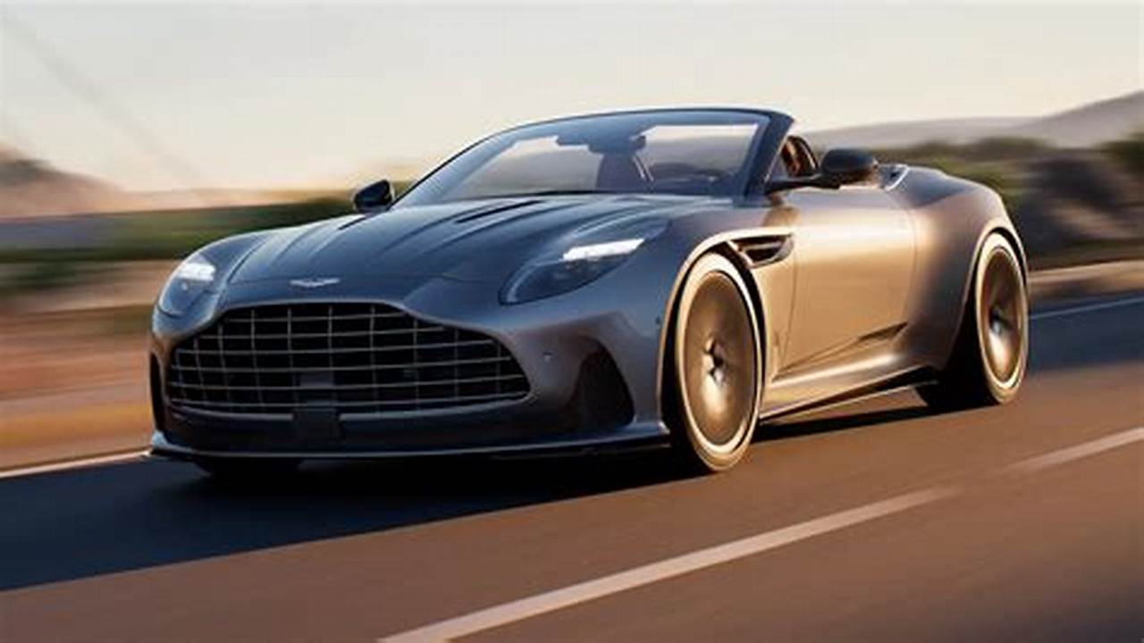 2024 Aston Martin Convertible