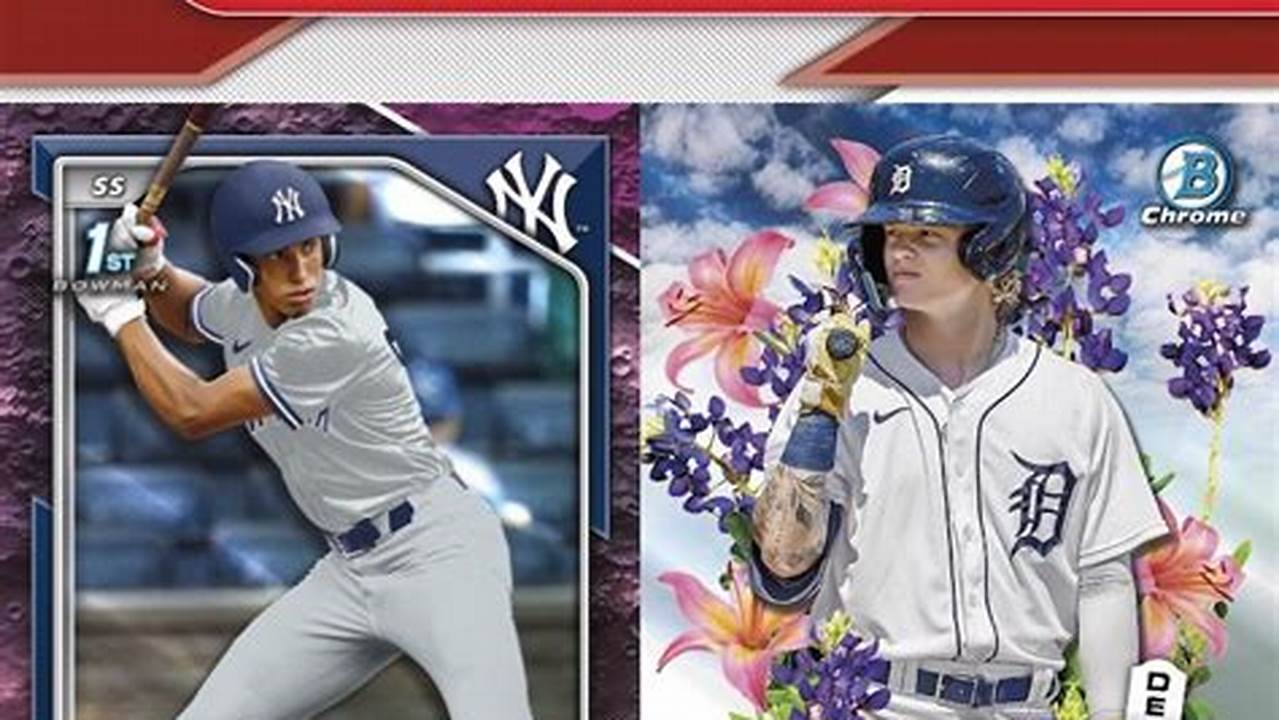 2024 Baseball Cards Complete Set Checklist