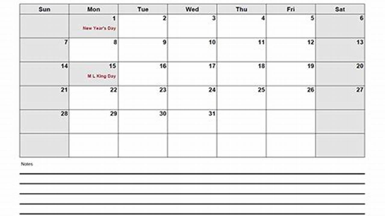 2024 Blank Calendar Printable Pdf Word File
