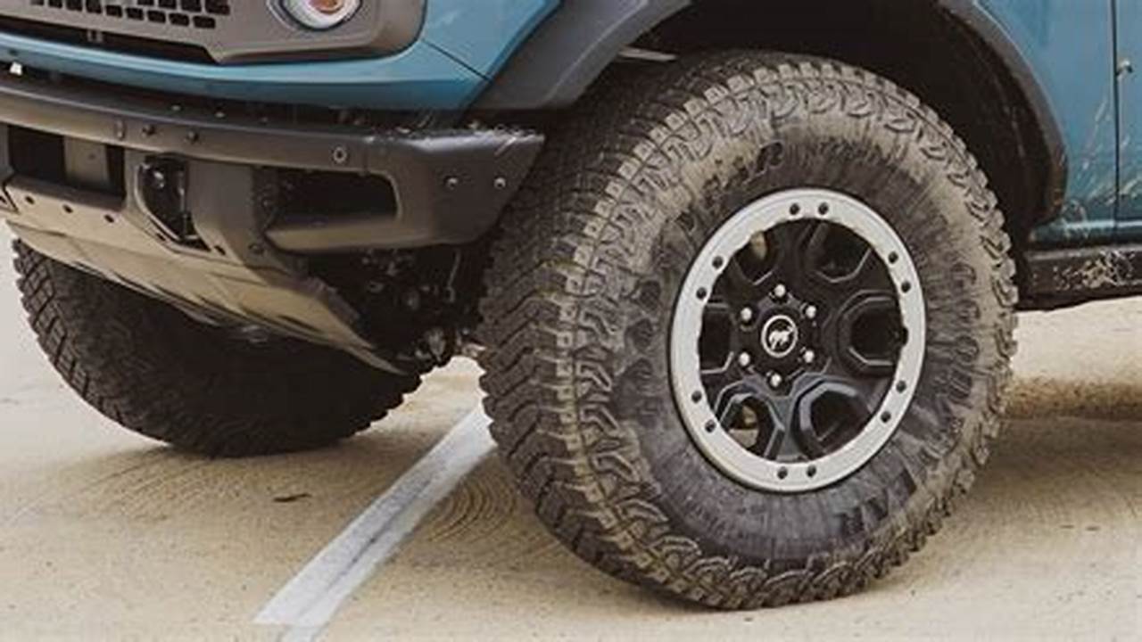 2024 Bronco Wheel Bolt Pattern