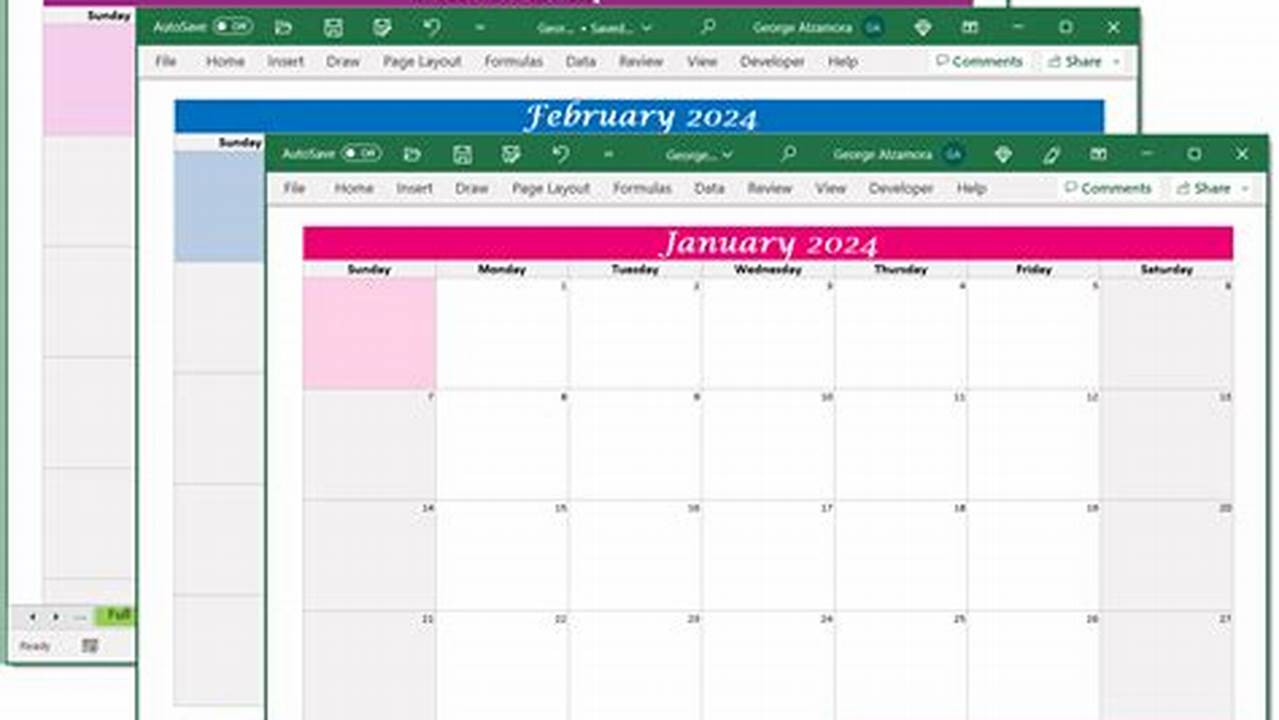 2024 Calendar Excel Sheet Without Prejudice