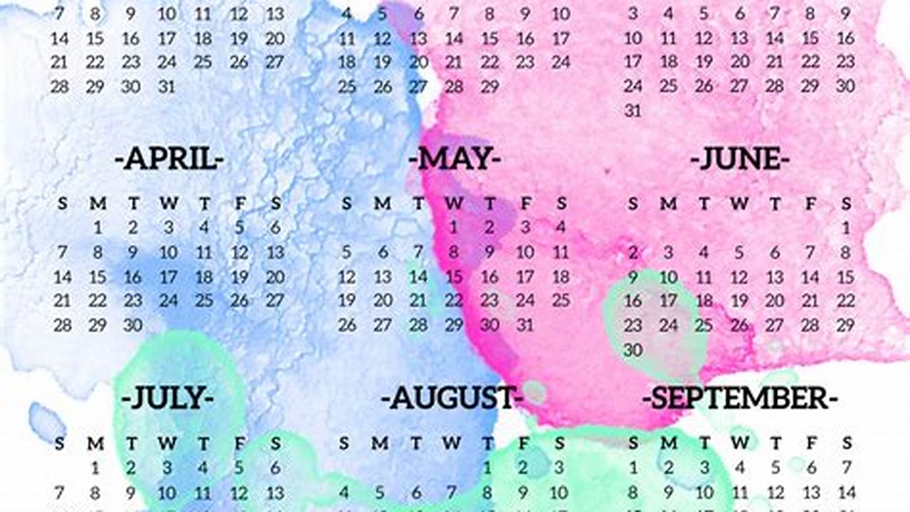 2024 Calendar Printable Design