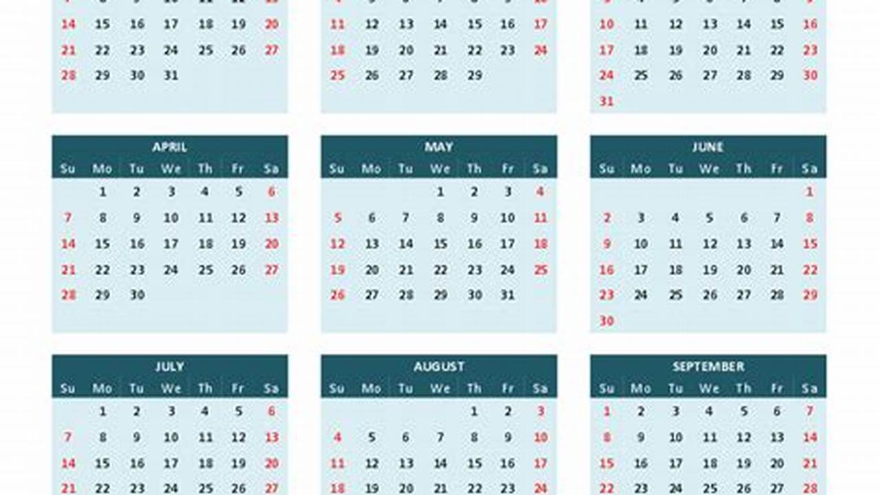 2024 Calendar Template Word Download Pdf File