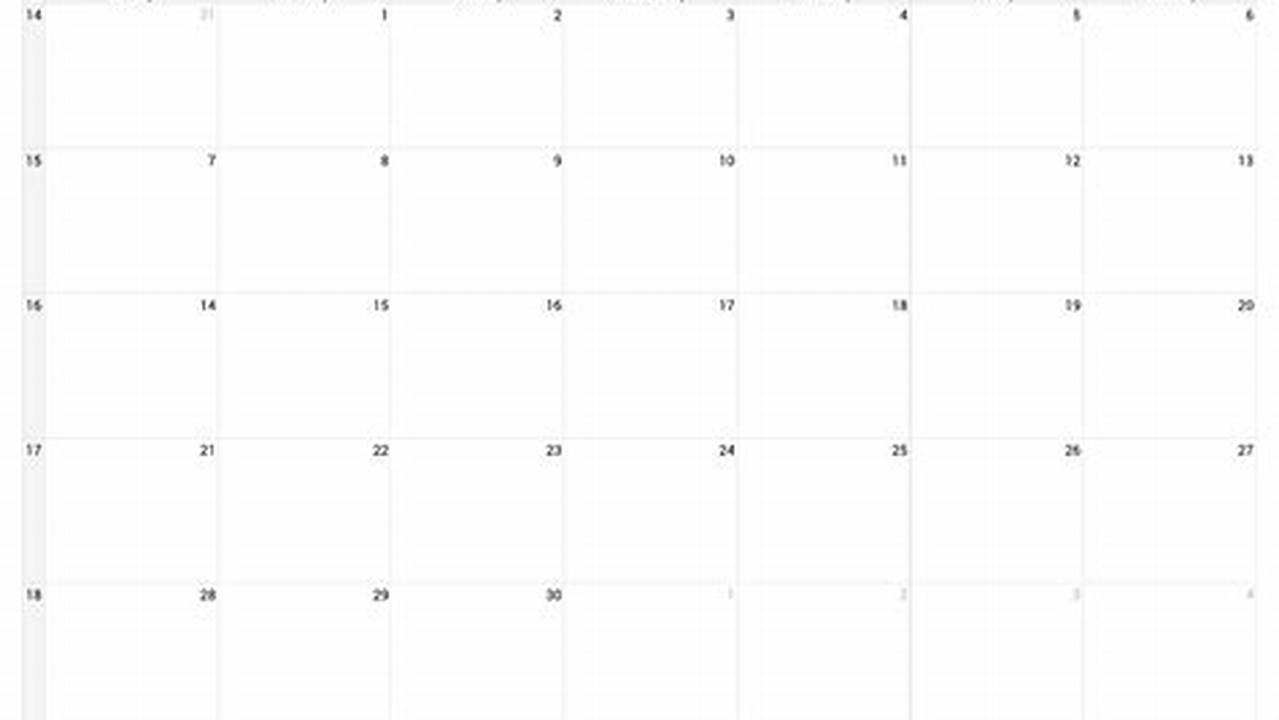 2024 Calendar With Week Numbers Excel Free Download 2020