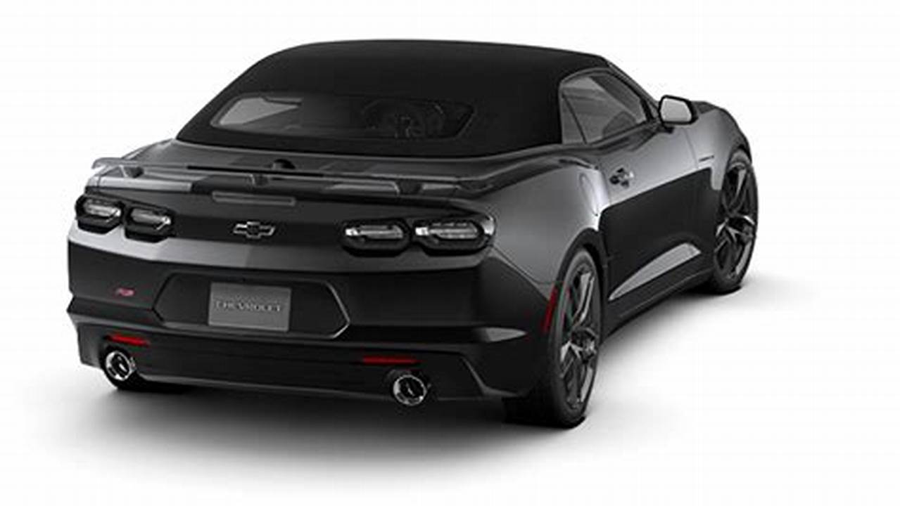 2024 Camaro Convertible