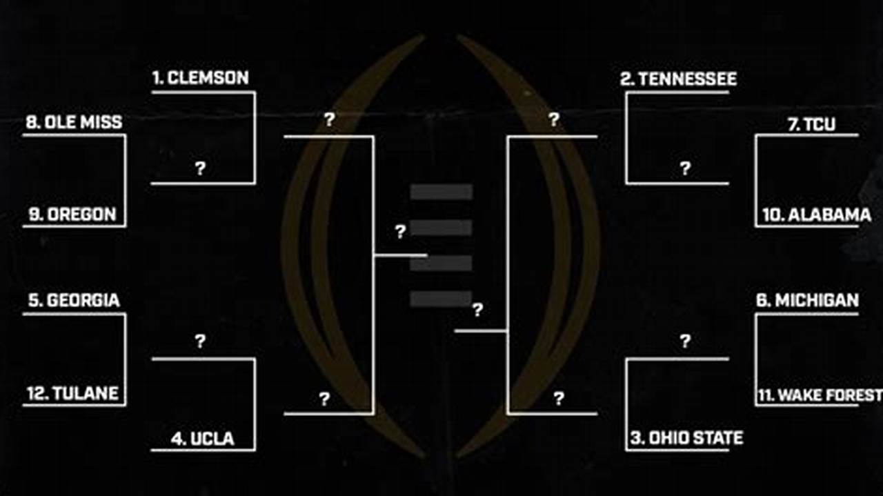 2024 Cfp Bracket Prediction (12) Liberty At (5) Oregon, 2024