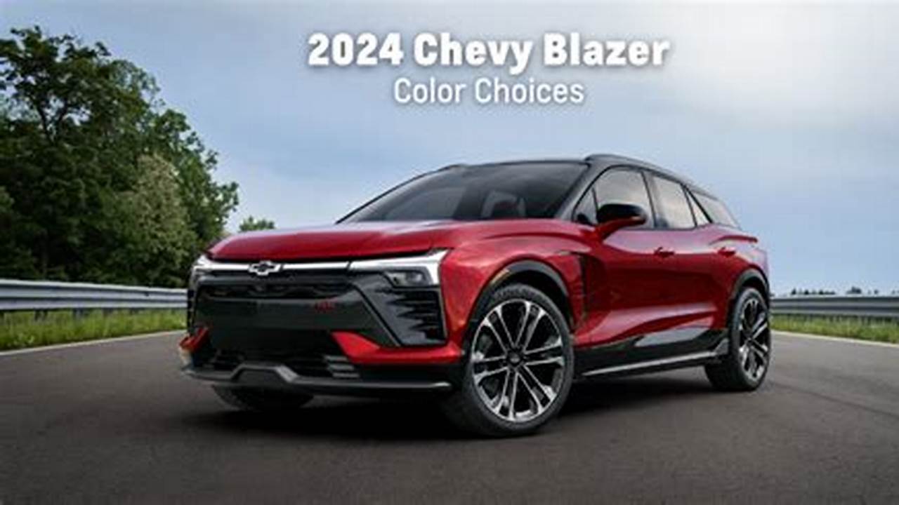 2024 Chevy Blazer Models Differences