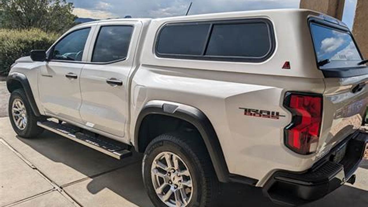 2024 Chevy Colorado Camper Shell