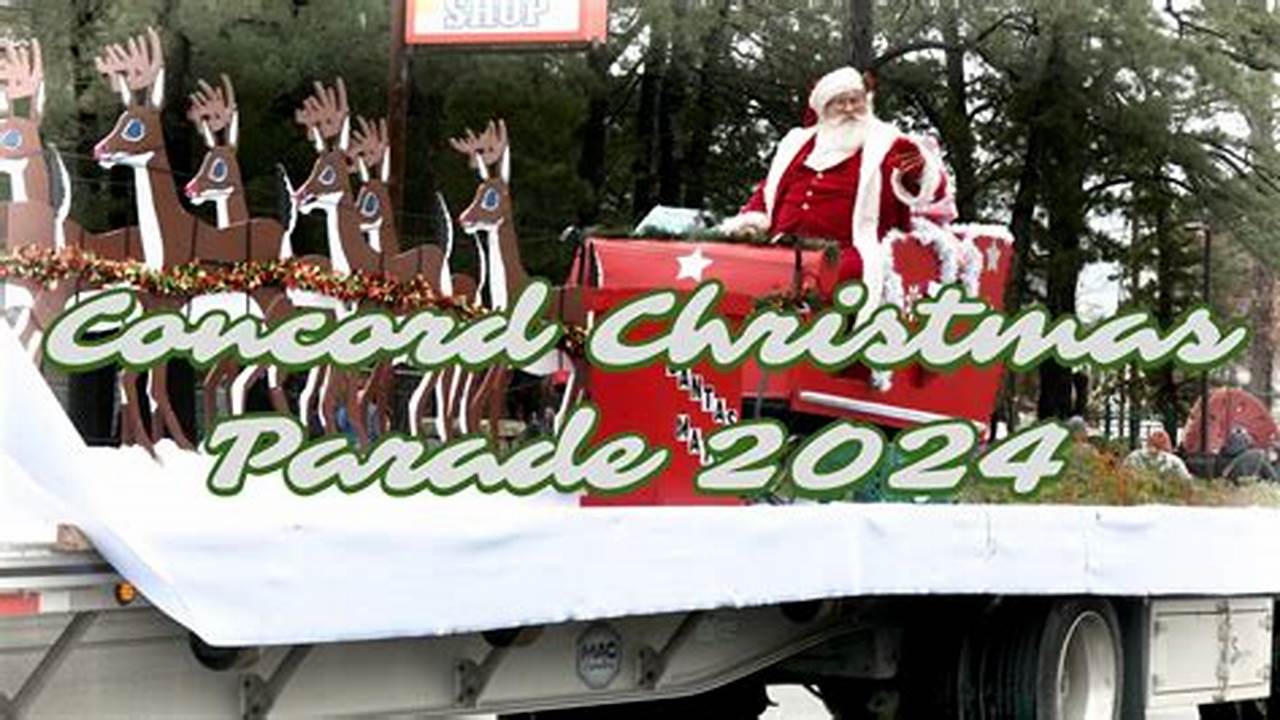 2024 Concord Christmas Parade