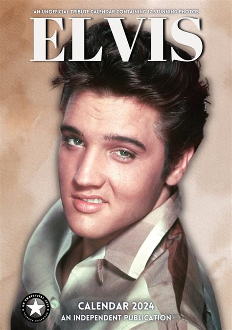2024 Elvis Calendar