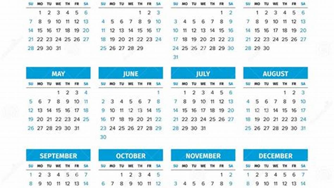 2024 Excel Calendar Template With Week Numbers
