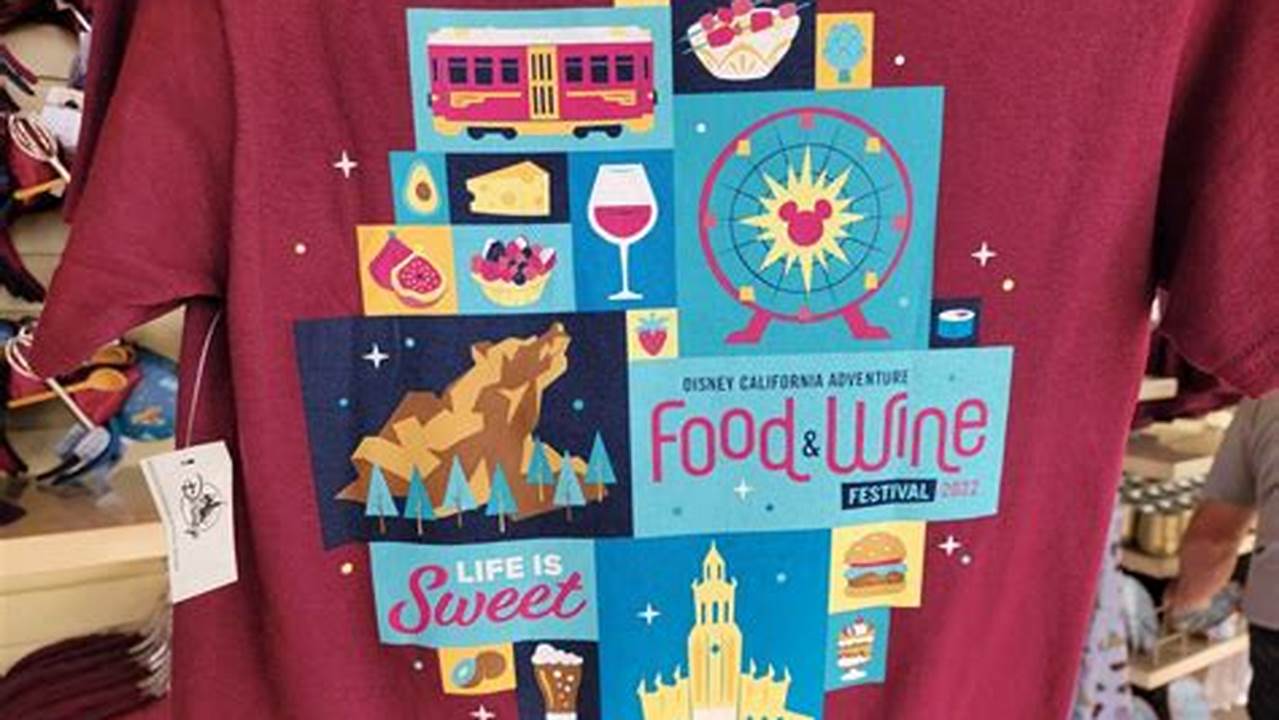 2024 Food And Wine Festival Merchandise., 2024