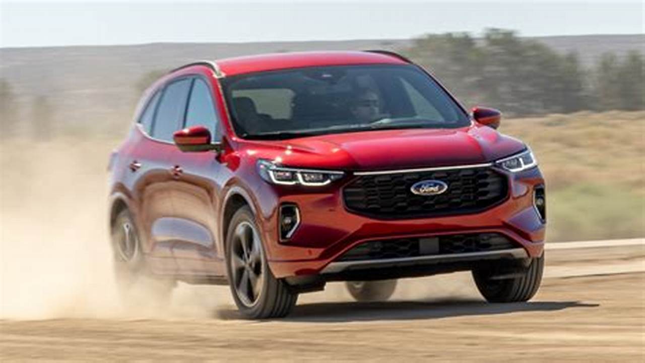 2024 Ford Escape Model Differences