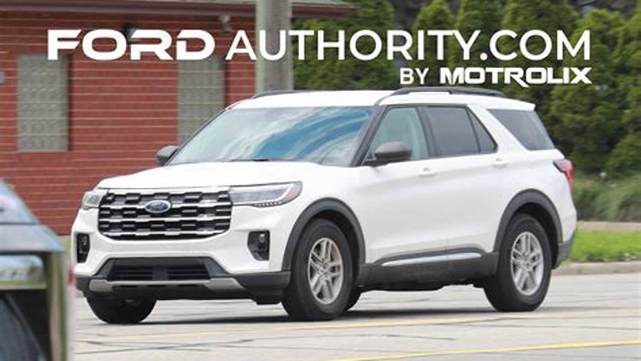 2024 Ford Explorer Models And Prices