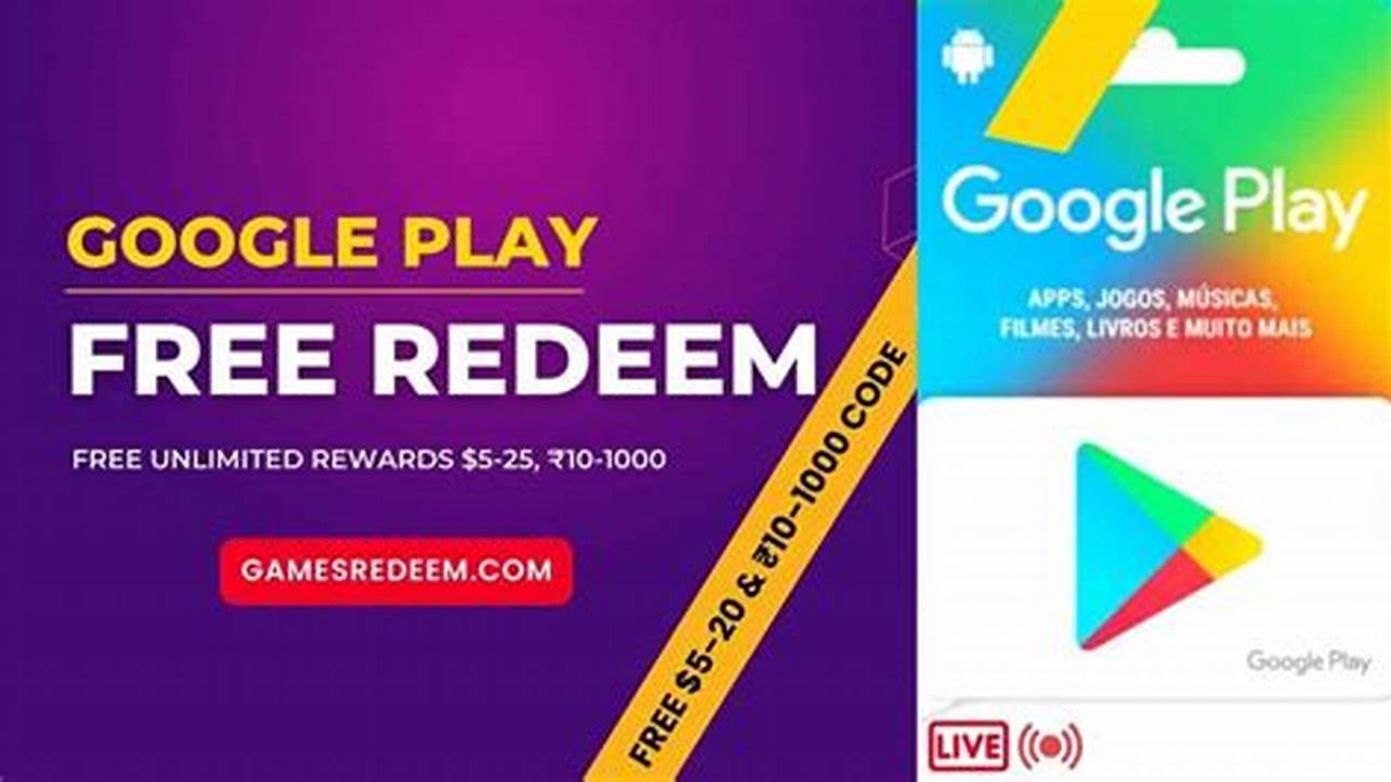 2024 Google Play Redeem Code