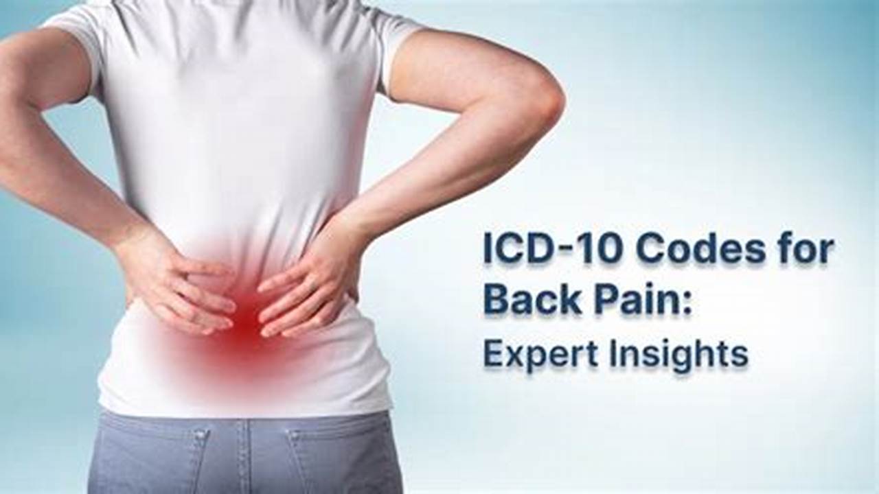2024 Icd 10 Code For Back Pain