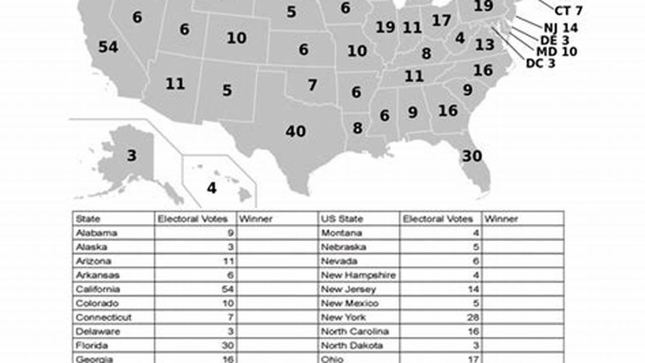 2024 Interactive Map Blank Printable