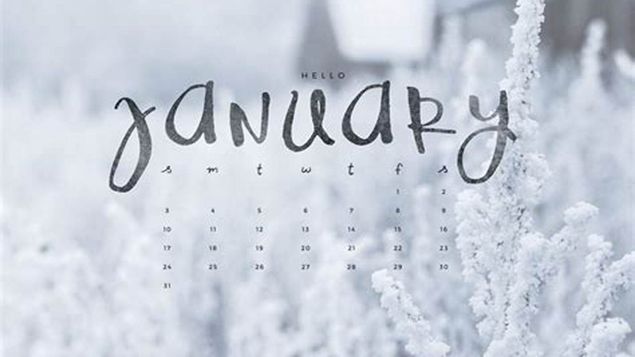 2024 January Calendar Wallpaper Gif