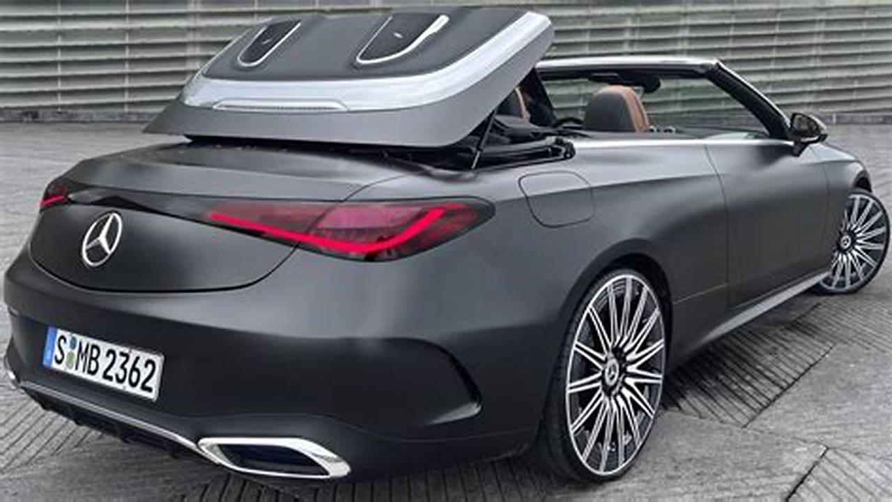 2024 Mercedes Benz Convertible Models