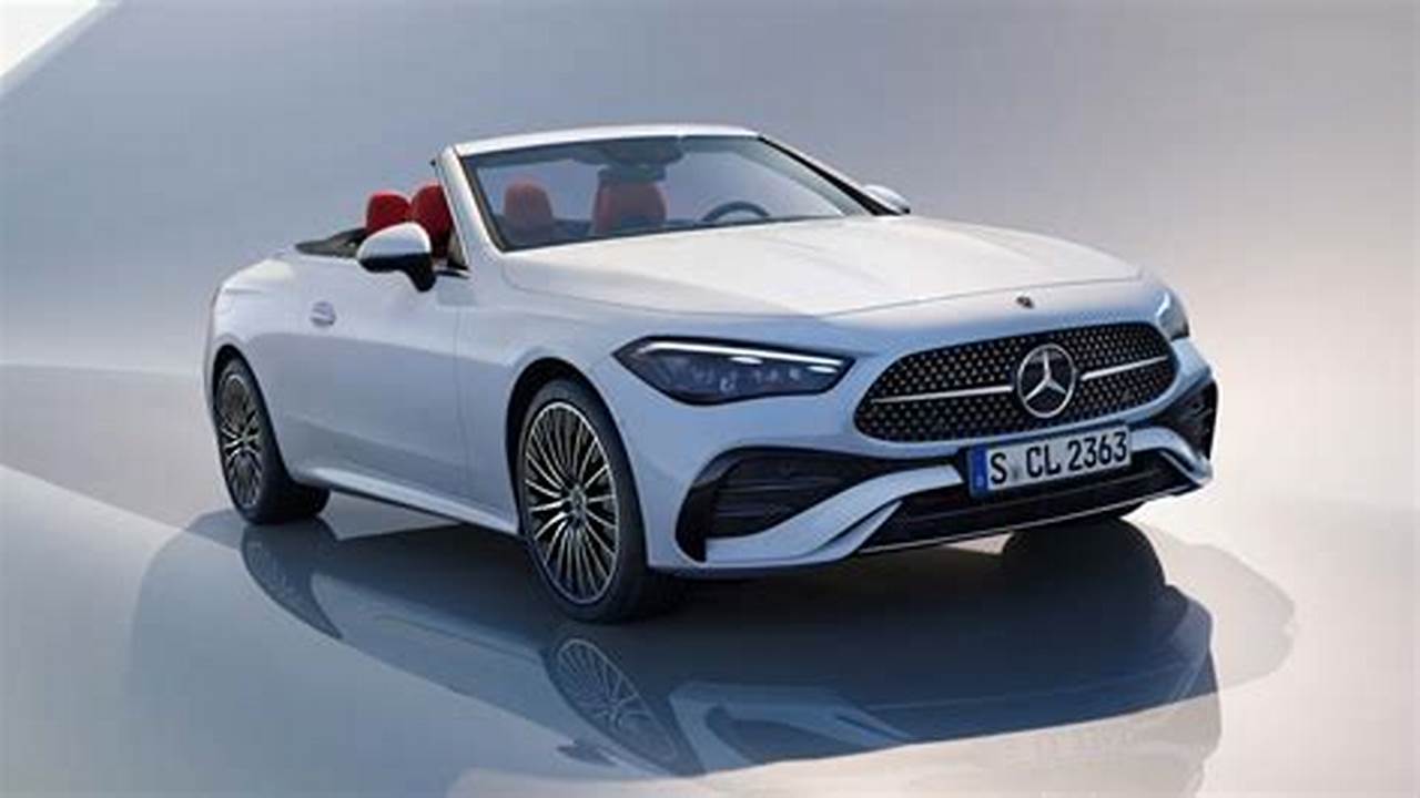 2024 Mercedes C Class Convertible