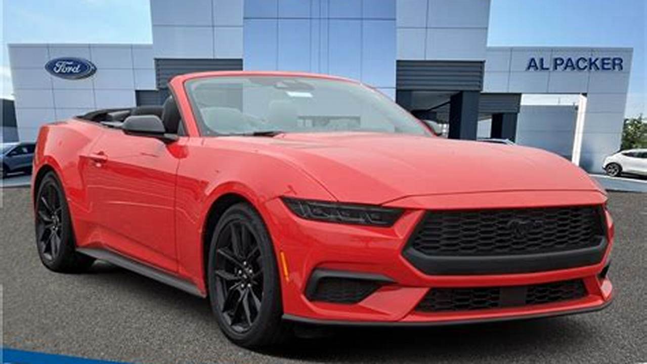 2024 Mustang Convertible Ecoboost Premium