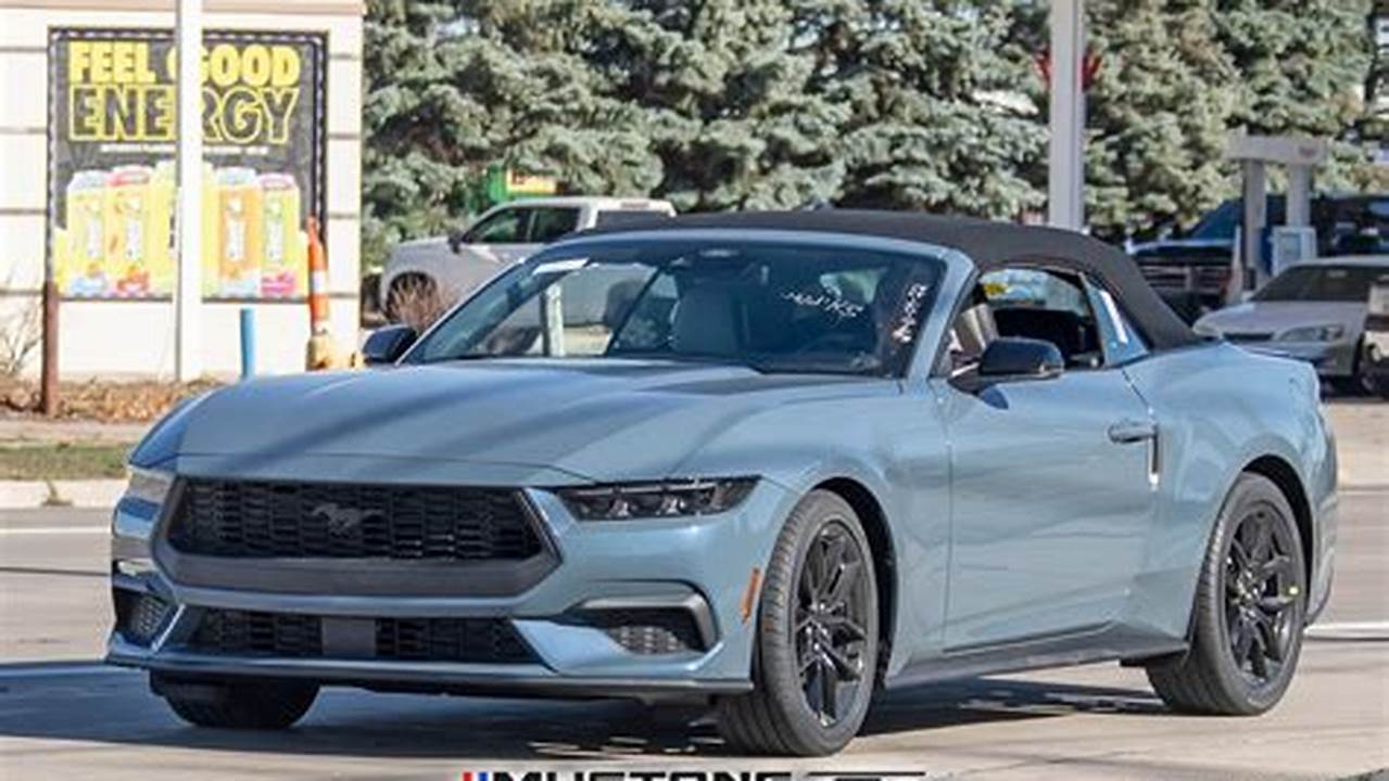 2025 Mustang Convertible Ecoboost