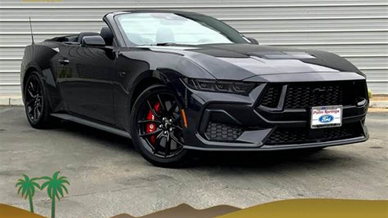 2025 Mustang Convertible Premium