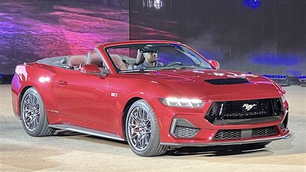 2024 Mustang Convertible