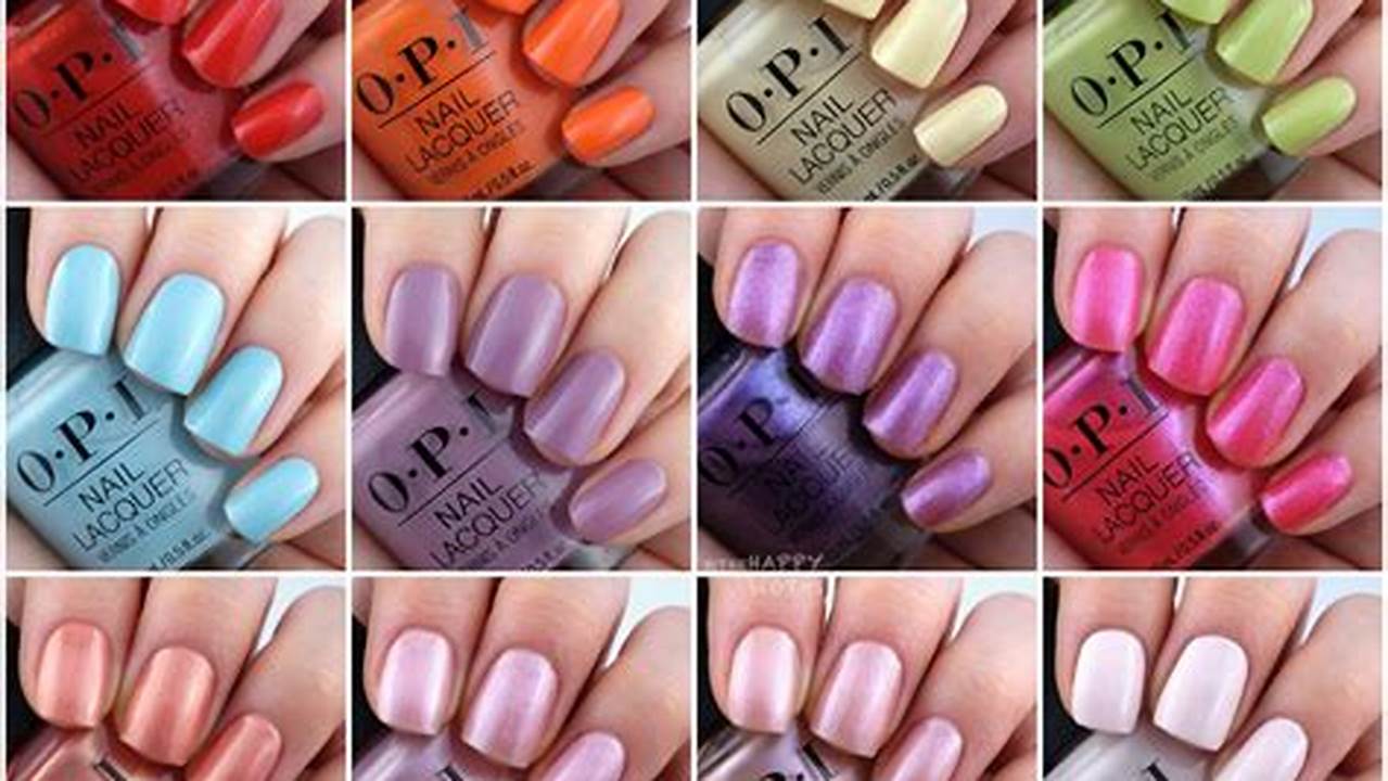 2024 Nail Colors Spring