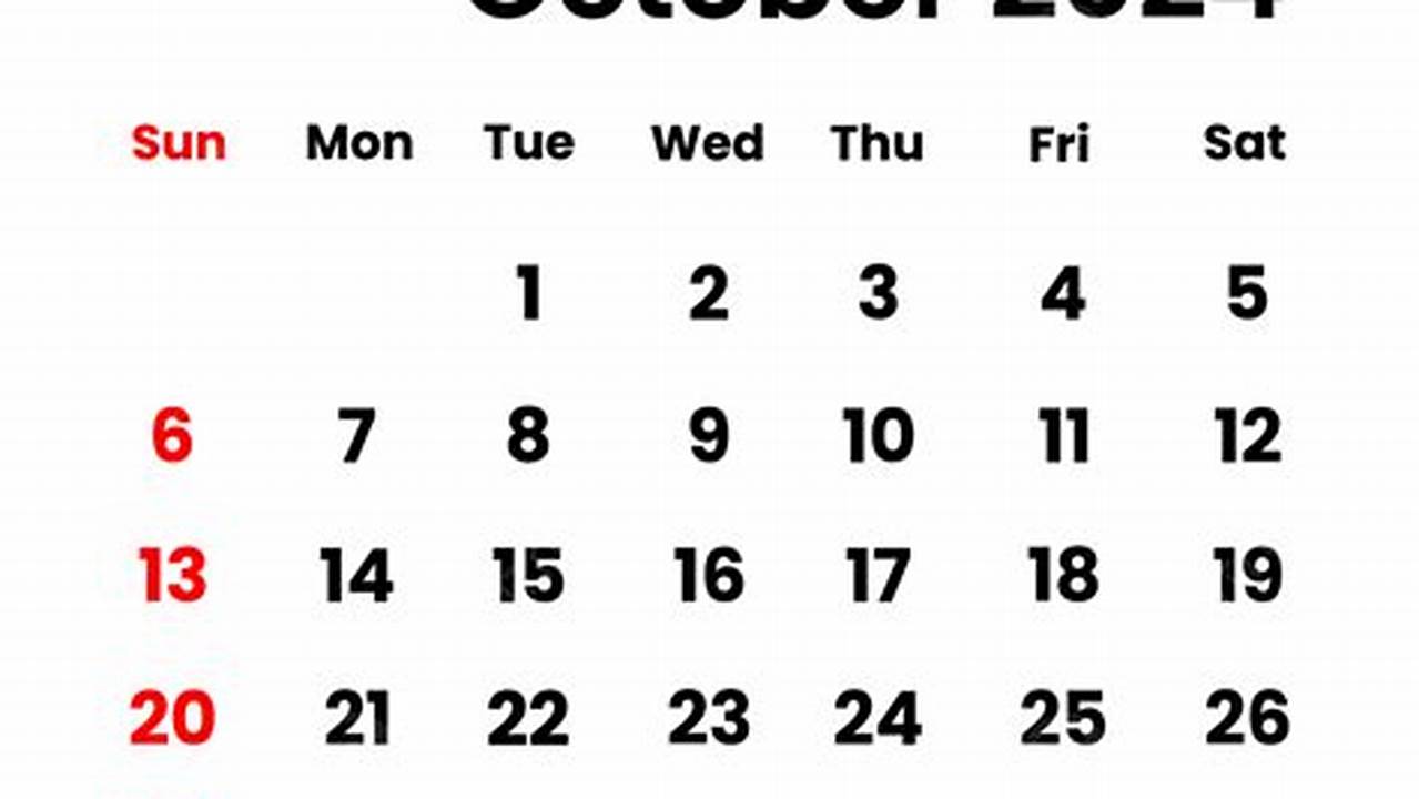 2024 October Calendar Images Download Google