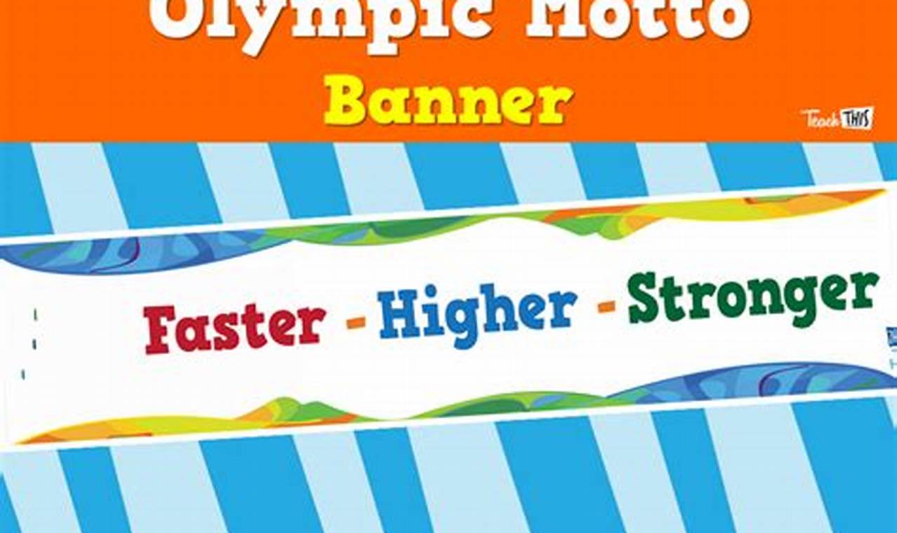 2024 Olympics Motto Tiles Hop