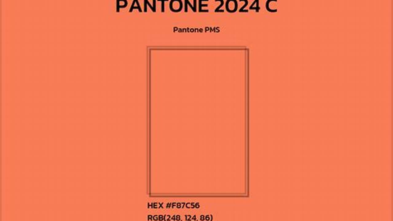 2024 Pantone Color Code Org