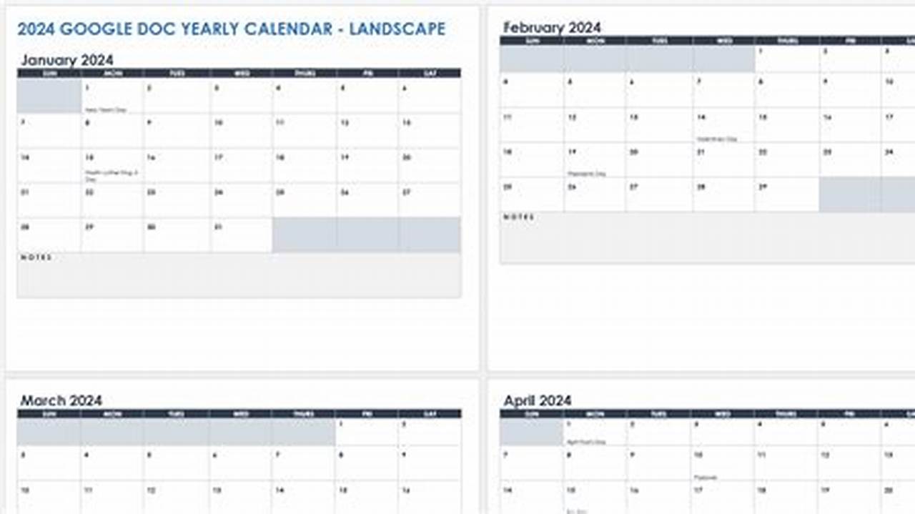 2025 Personalized Calendars Templates Google Docs