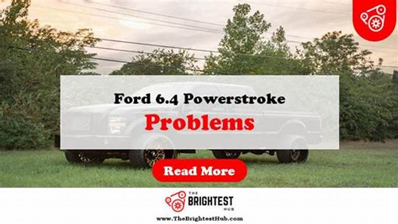 2024 Powerstroke Problems Synonyms