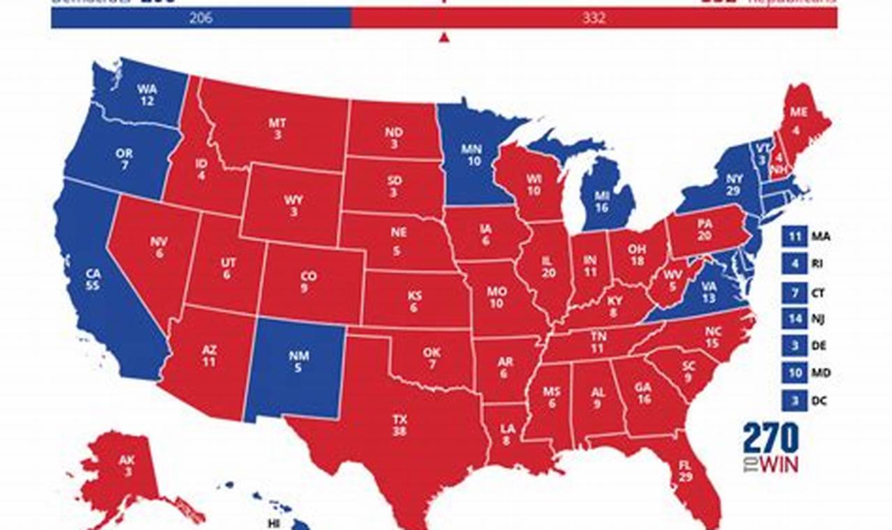 2024 Presidential Election Map