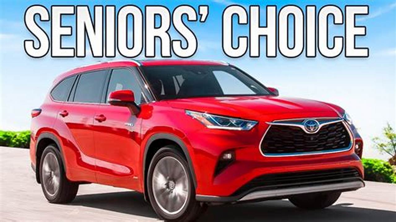 2024 Senior Suvs Specials Offer Program