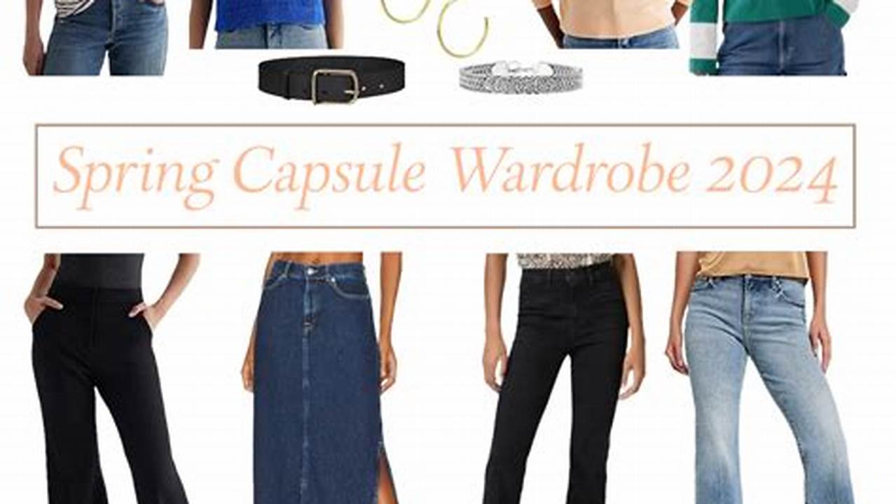 2024 Spring Capsule Wardrobe
