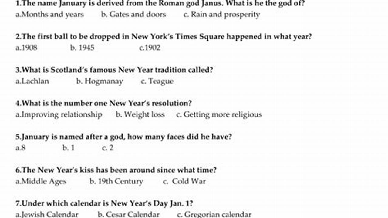 2024 Trivia Questions And Answers For Adults With Answers